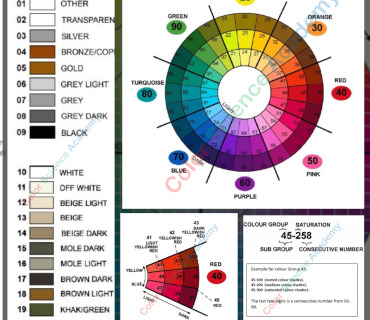 H&M Color Guideline for website